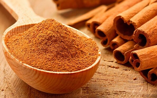 Cinnamon cleans the parasites in the body