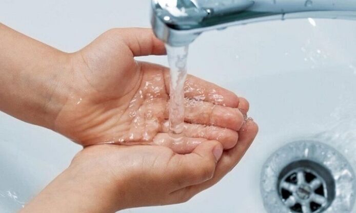 Hand washing can prevent parasite infestation